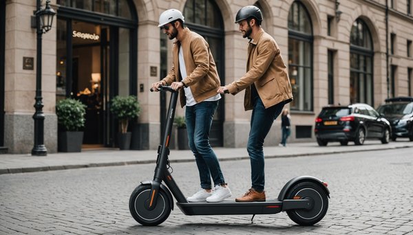La trottinette électrique segway ninebot : alliez confort et style !